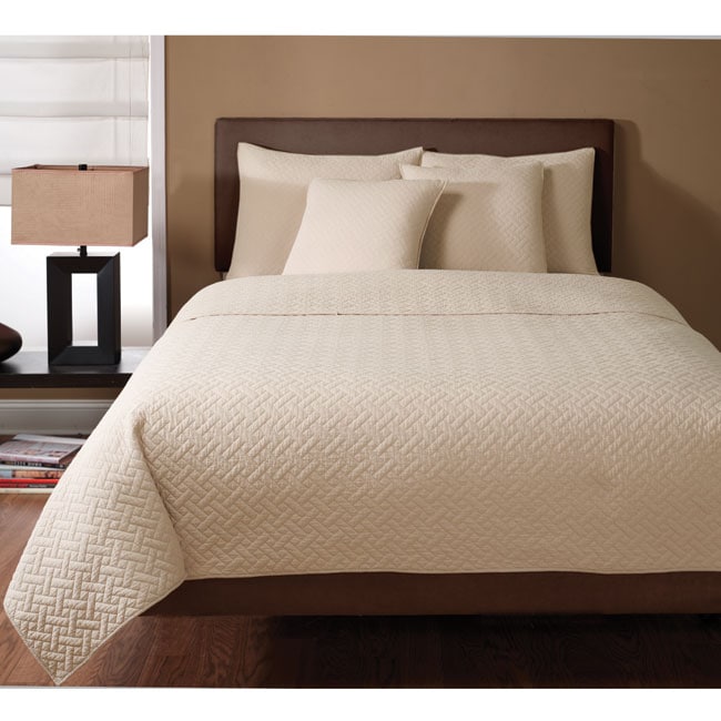 Wexford Sandalwood 3-piece Quilt Set