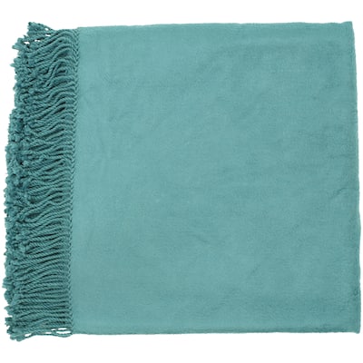 Woven Cane Rayon from Bamboo and Cotton Throw