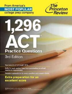 1,296 ACT Practice Questions (Paperback) Today $14.71