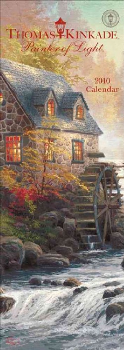 Thomas Kinkade Painter of Light 2010 Slimline Calendar