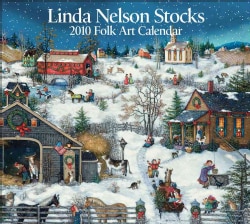 Linda Nelson Stocks Folk Art 2010 Calendar