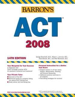 Barron`s Act, 2007 2008 ACT