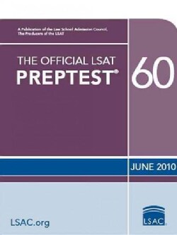 The Official LSAT PrepTest 60 (Paperback) Today $7.77