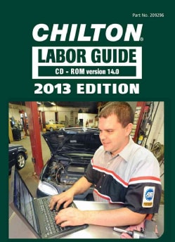 Chilton Labor Guide 2013 Domestic and Imported Vehicles (Hardcover