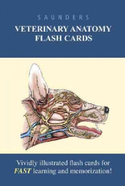 Saunders Veterinary Anatomy Flash Cards (Cards) Today $44.72