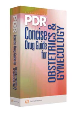 PDR Concise Drug Guide for OB/GYN 2009 (Paperback)