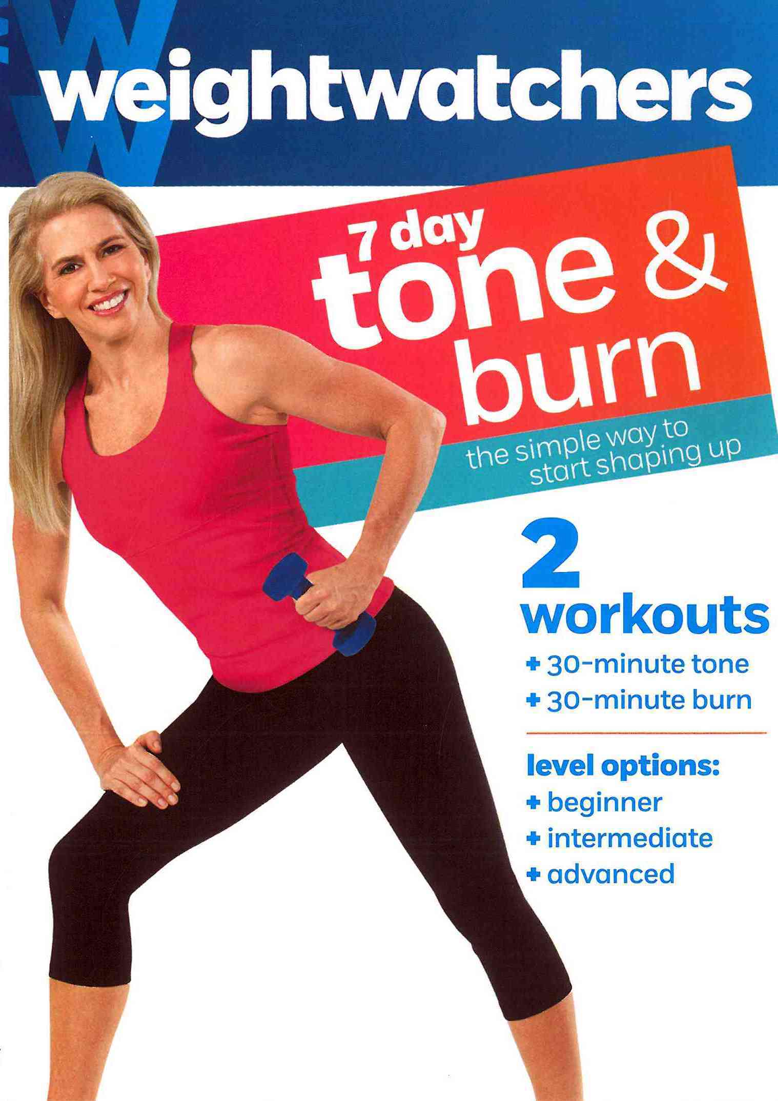 Weight Watchers: 7-Day Tone &amp; Burn (DVD) - Free Shipping ...