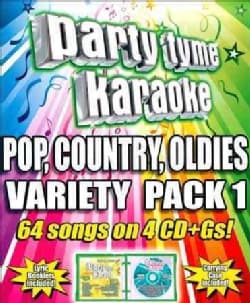 Various   Party Tyme Karaoke Pop, Country, Oldies Variety Pack 1