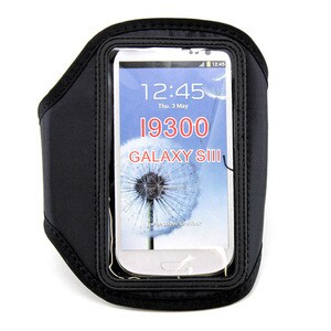 Premium Samsung Galaxy S3 Black Sport Arm Band Pouch