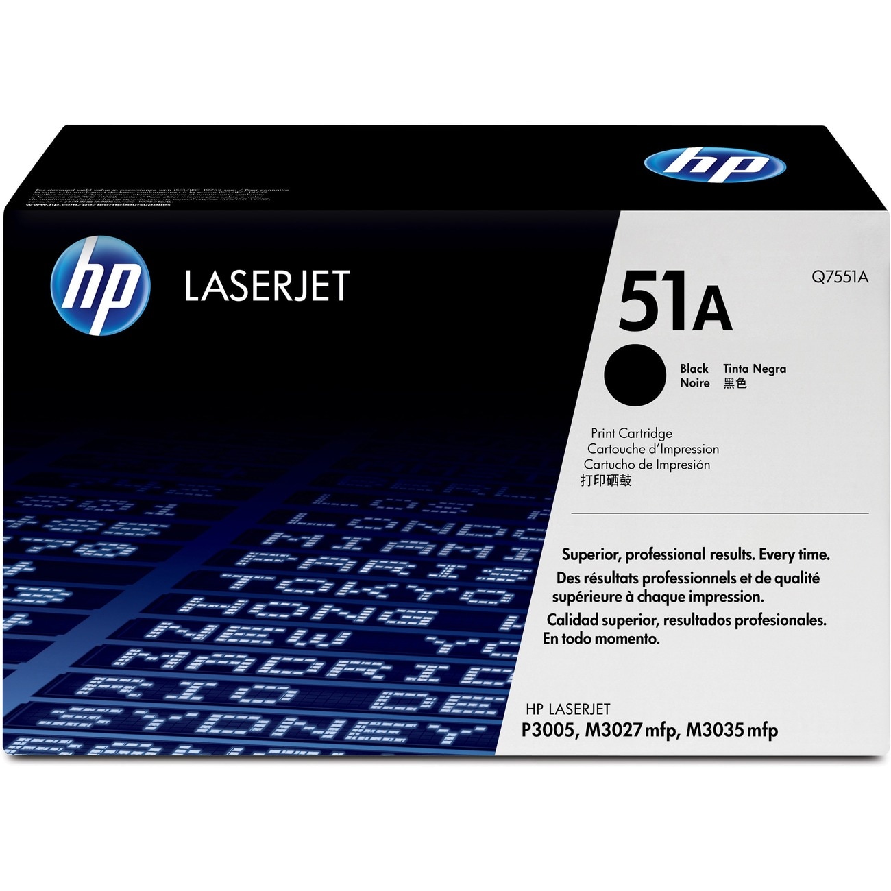 HP Black Toner Cartridge for LaserJet Tonr P3005/M3035 MFP