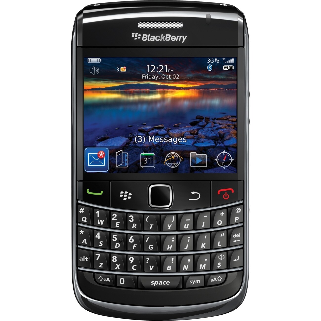 BlackBerry Bold 9700 Smartphone - Bar - Black