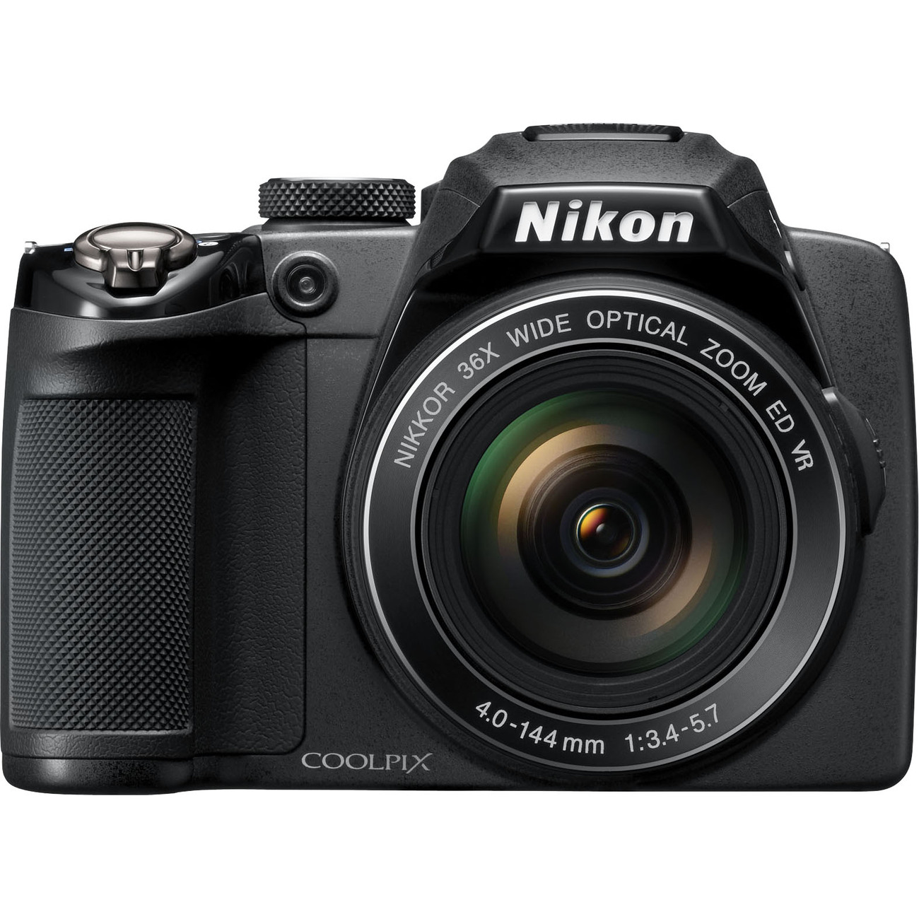 Nikon Coolpix P500 12MP Black Digital Camera