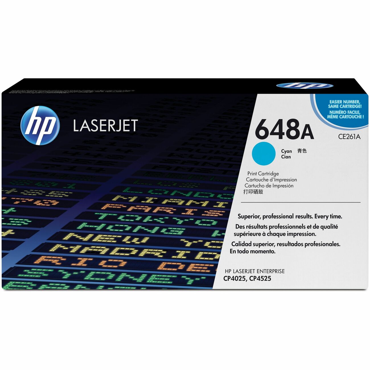 HP 648A Toner Cartridge - Cyan