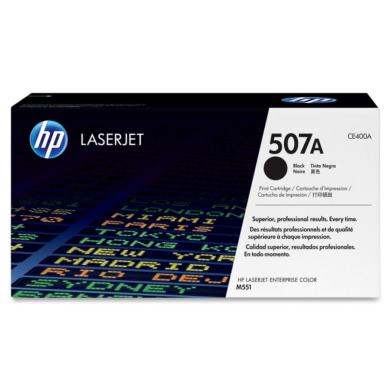 HP 507A Toner Cartridge - Black
