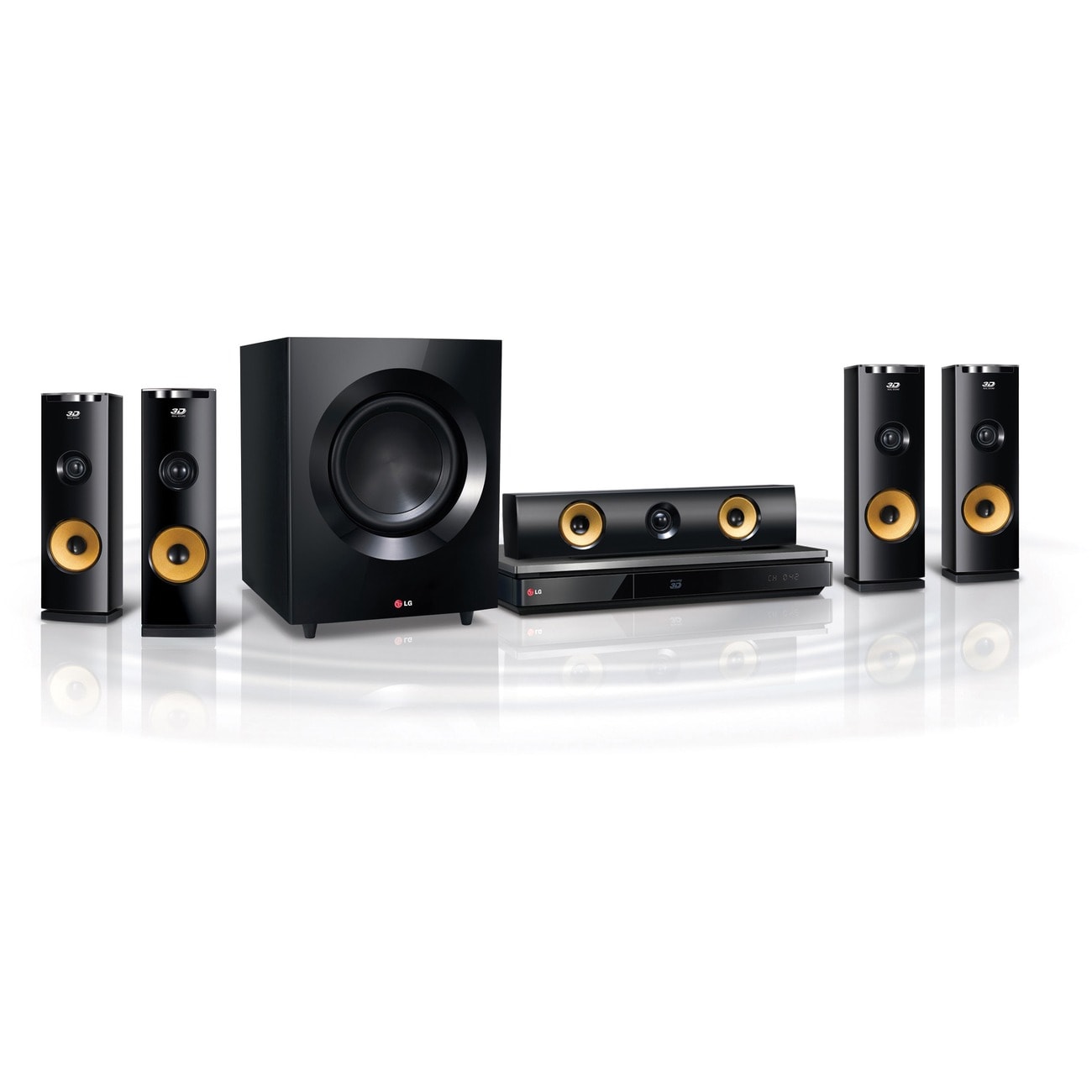 LG BH9230BW 1460W 9.1ch 3D Smart Home Theater System with Wireless
