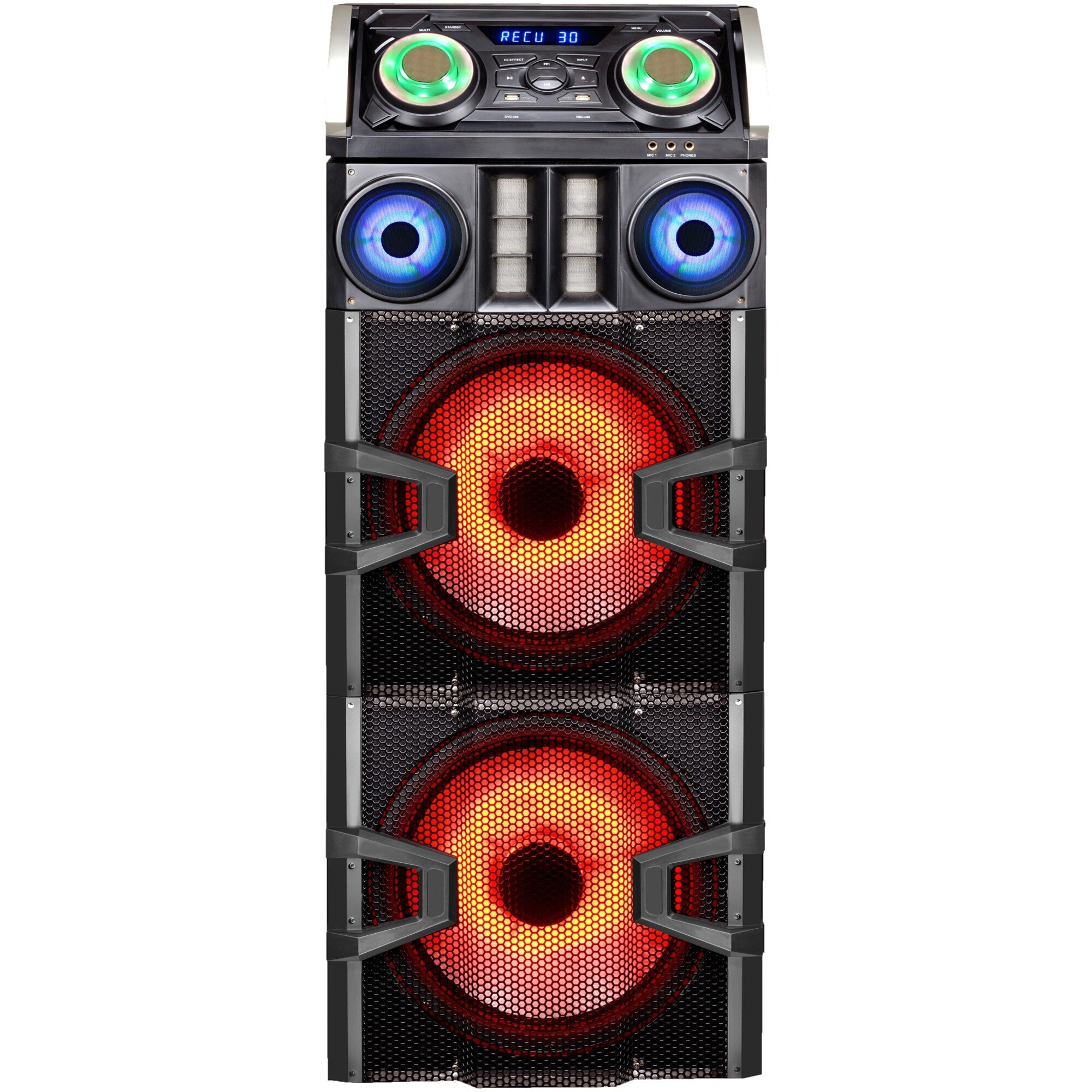 Sondpex 400 Watt Stereo Speaker System QFX Bass Thumper SBX-8815200BTL Speaker System - 250 W RMS - Portable