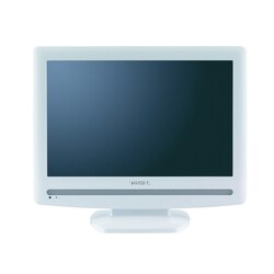Toshiba 19AV501U 720p HD LCD White TV (Refurbished) - Overstock - 3421382