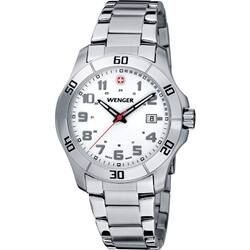 Shop Wenger Men S Alpine Stainless Steel Sport Watch Overstock