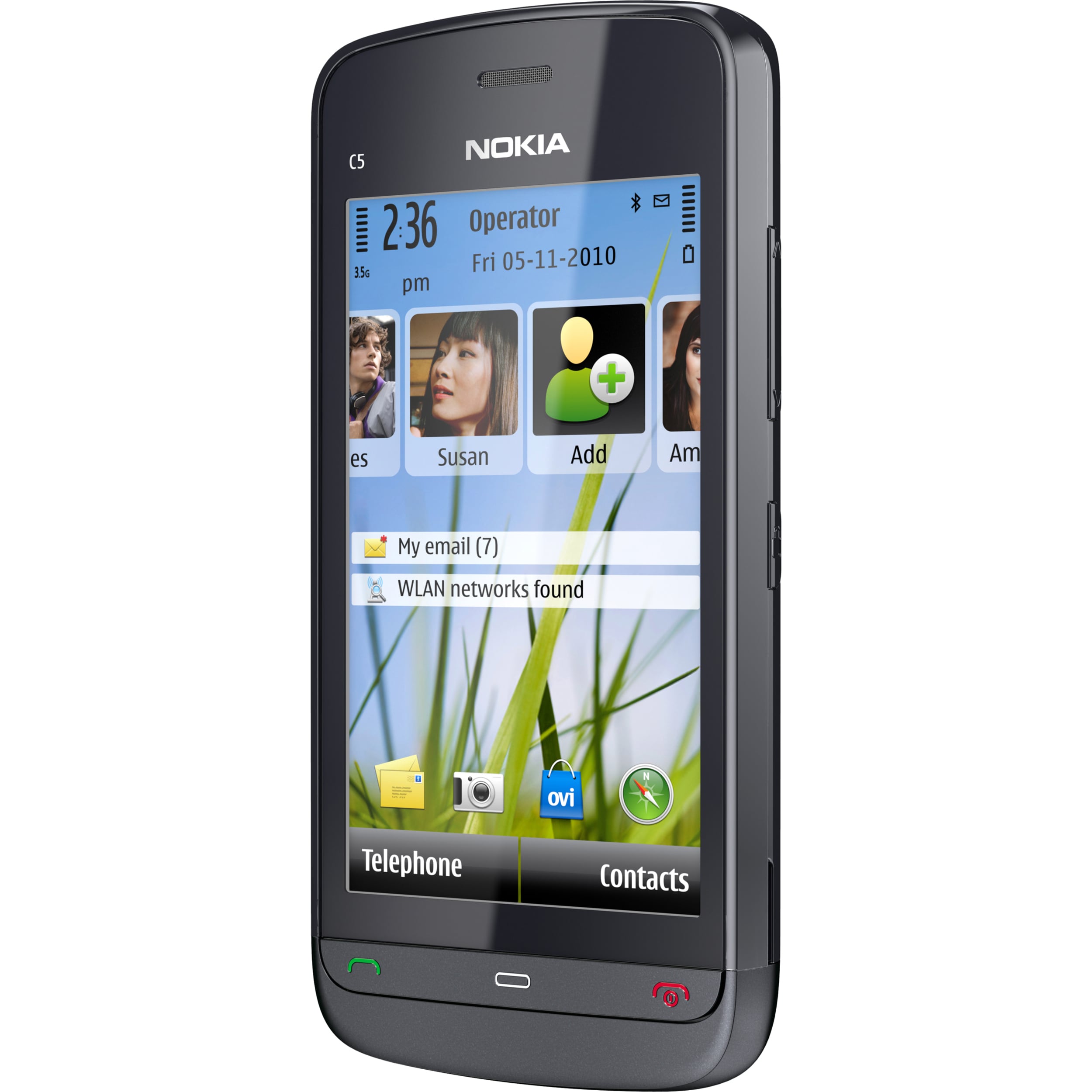Nokia C C5-03 40 MB Smartphone - 3.5G - 3.2" LCD 640 x 360 Touchscree