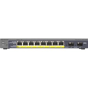 Netgear ProSafe GS110TP Ethernet Switch - 8 Port - 2 Slot