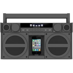 iHome iP4 Speaker System - Gray
