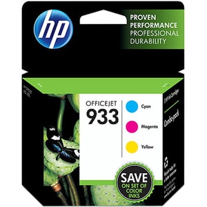 HP 933 Ink Cartridge - Cyan, Magenta, Yellow