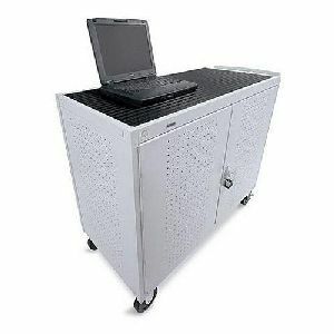 Bretford LAP30EULBA-GM Welded Laptop Storage Cart