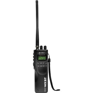 Cobra HH 38 WX ST Hand Held CB Radio with Weather & SoundTracker