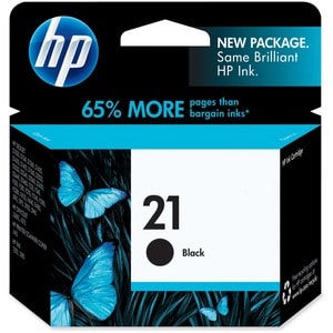 HP No. 21 Black Ink Cartridge