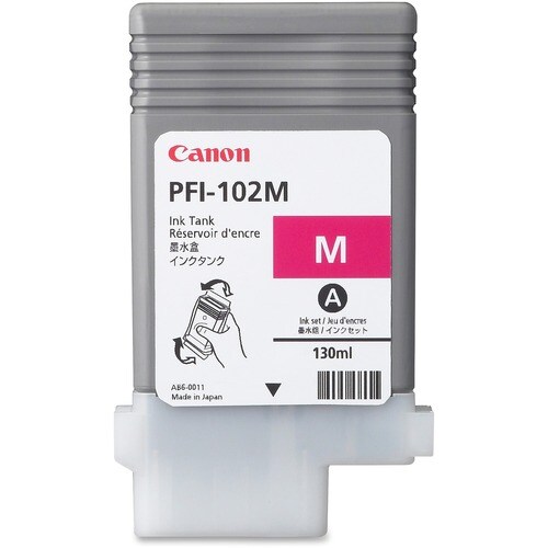 Canon Magenta Ink Tank For Imageprograf Ipf500, Ipf600, And Ipf700 Printers