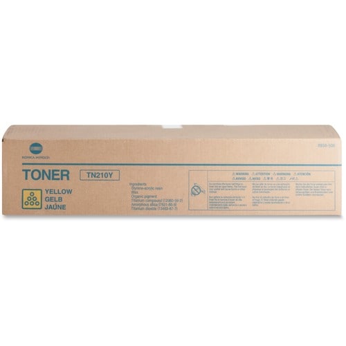 Konica Minolta TN210 Yellow Toner Cartridge Toner