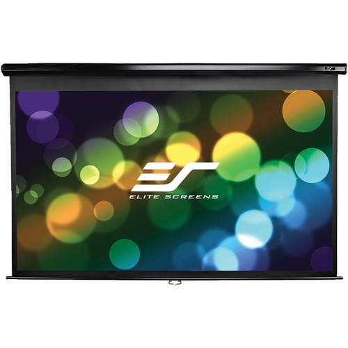 Elite Screens Manual Wall and Ceiling Projection Screen