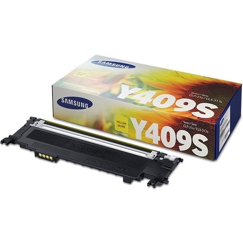 Samsung Clt y409s Yellow Toner Cartridge For Clx 3175fn, Clp 315 And Clp 315w Printers