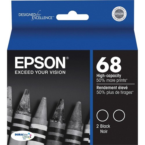 Epson High Capacity Dual Pack Ink Cartridges Today $39.95