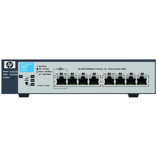 HP ProCurve 1810G 8 Gigabit Ethernet Switch