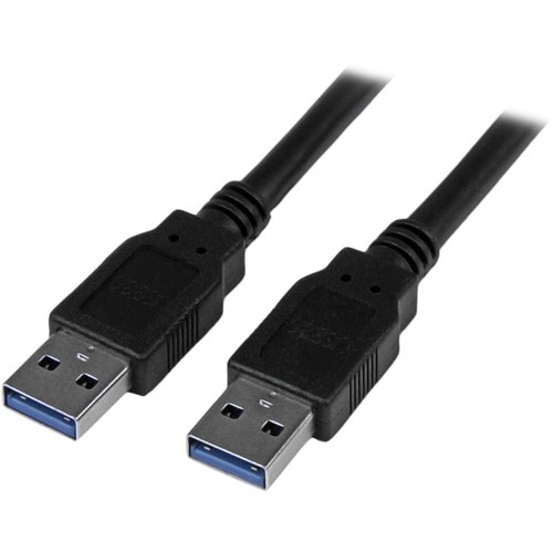    6 ft Black SuperSpeed USB 3.0 Cable A to A   M/M  