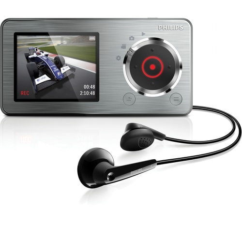   GoGear SA2CAM08K 8 GB Flash Portable Media Player  