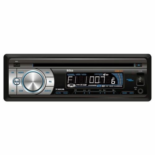 Boss 738UA Car CD/ Player   240 W   Single DIN  