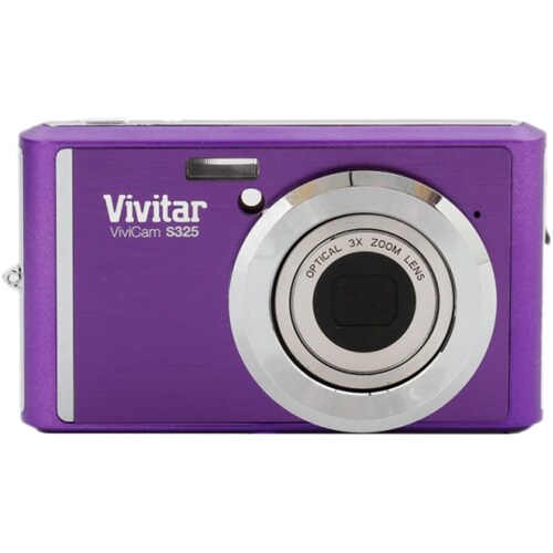 Vivitar ViviCam S325 16.1 Megapixel Compact Camera - Topaz