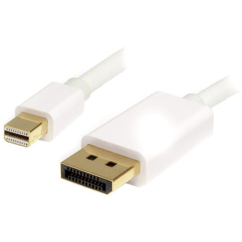 StarTech 1 m White Mini DisplayPort to DisplayPort Adapter Cable 