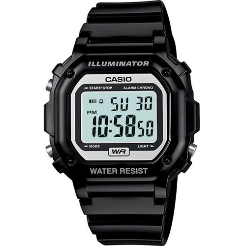 Casio Men's F108WHC-1A Classic Casual Alarm Chronograph Digital