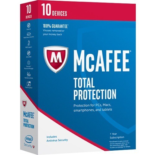 McAfee Total Protection 2017 - 10 Device