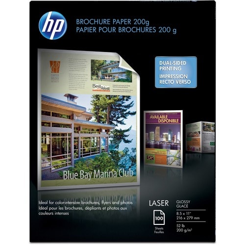 HP Color Laser Glossy Photo Paper (100 sheets, 8.5 x 11 inch) Today $