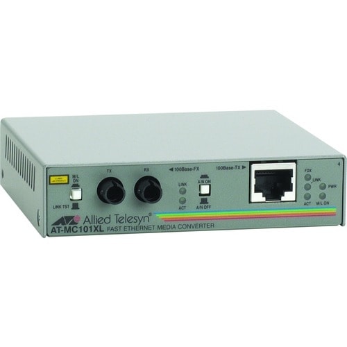 Allied Telesis AT MC101XL 90 Fast Ethernet Media Converter