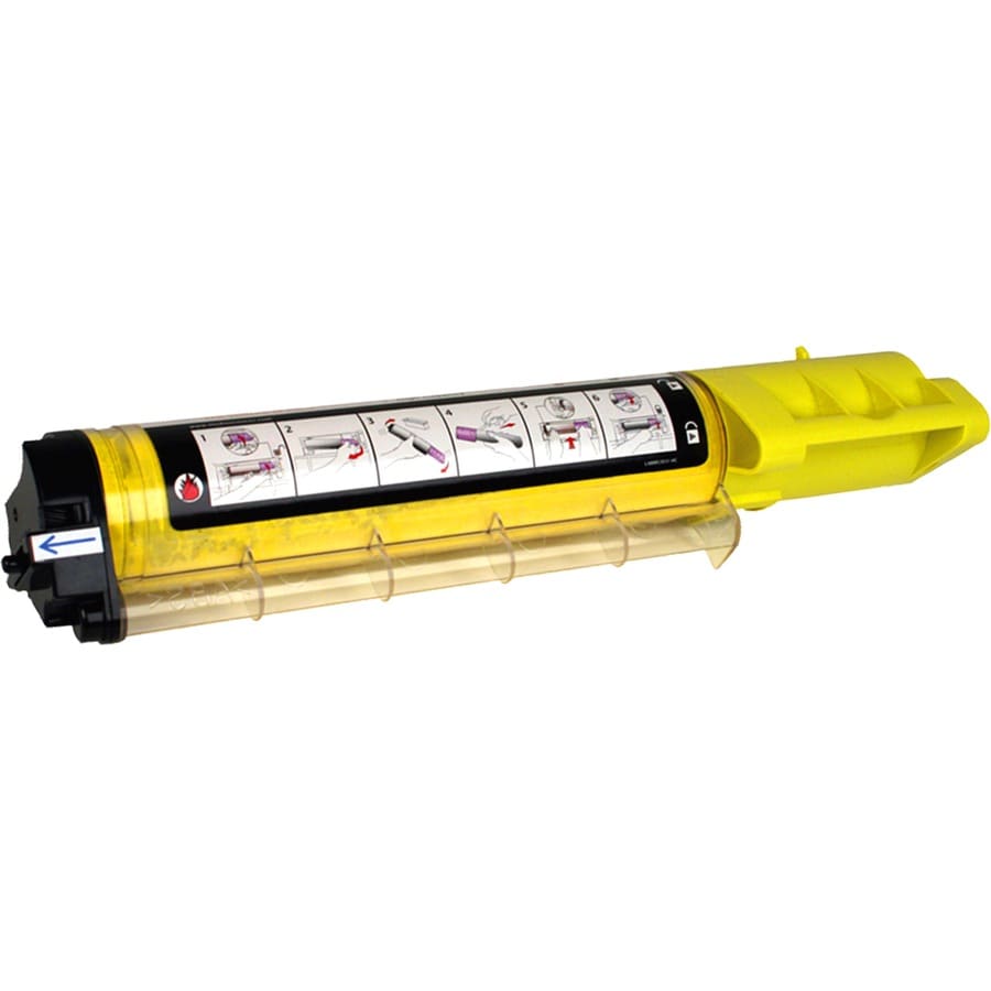 V7 High Yield Yellow Toner Cartridge For Dell 3000 And 3100 Printers