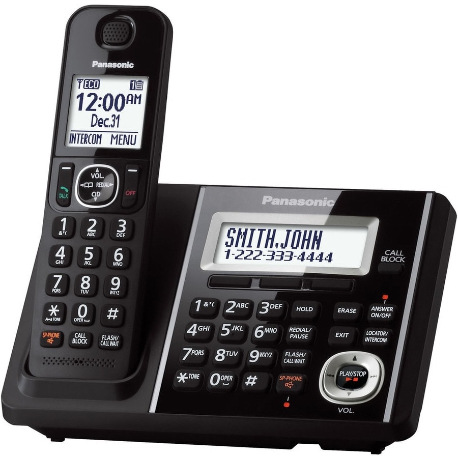 Panasonic KX-TGF340B DECT 6.0 Cordless Phone