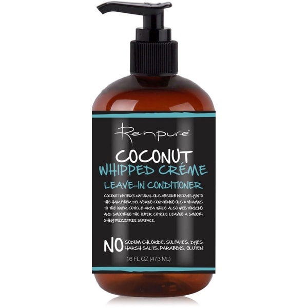 Renpure Coconut Whipped Creme Leave-In Conditioner, 16 oz