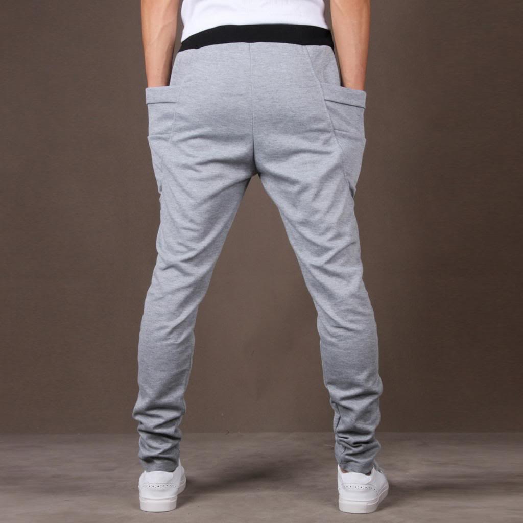 Shop Mens Casual Jogger Dance Sportwear Baggy Harem Pants Slacks