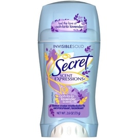 deodorant ooh scent expressions lavender secret