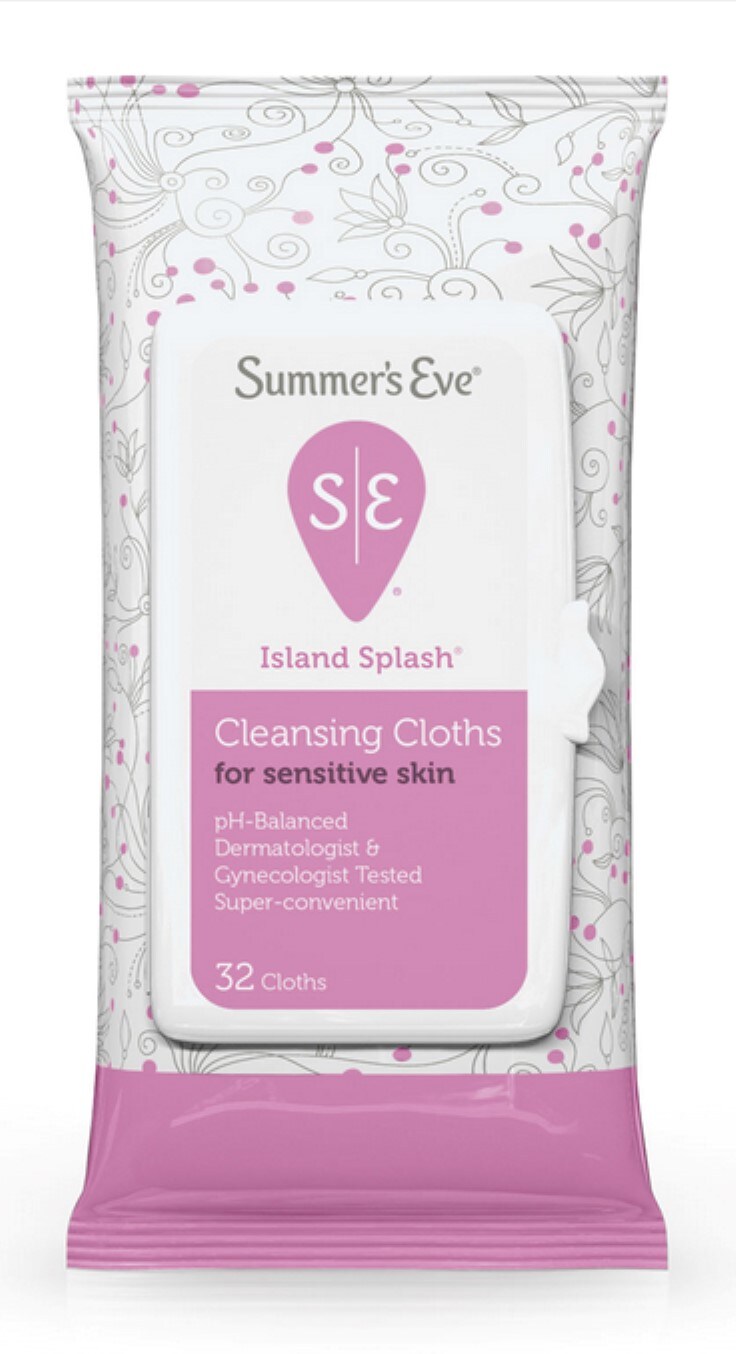 Shop Summer S Eve Island Splash Cleansing Cloths For Sensitive